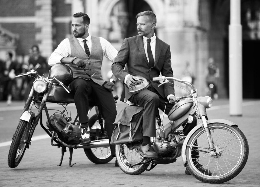 Хипстерский мопед