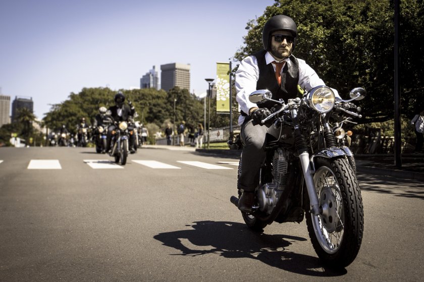 Cafe racer gentleman's ride