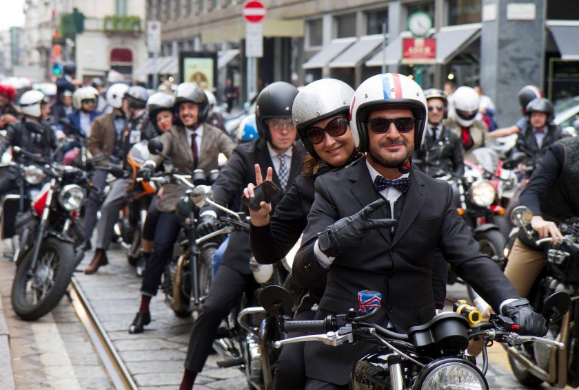 Байкер джентльмен