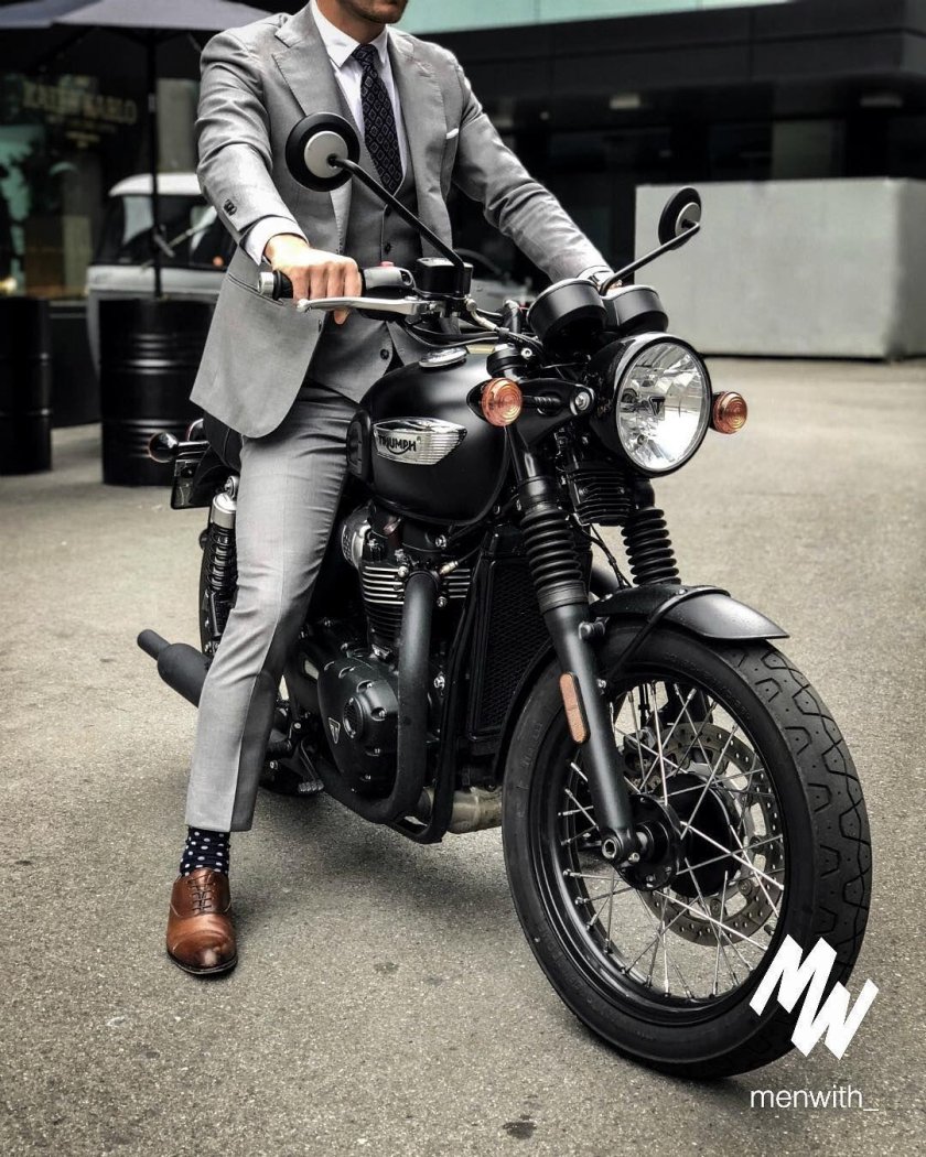 Triumph Bonneville стиль одежды