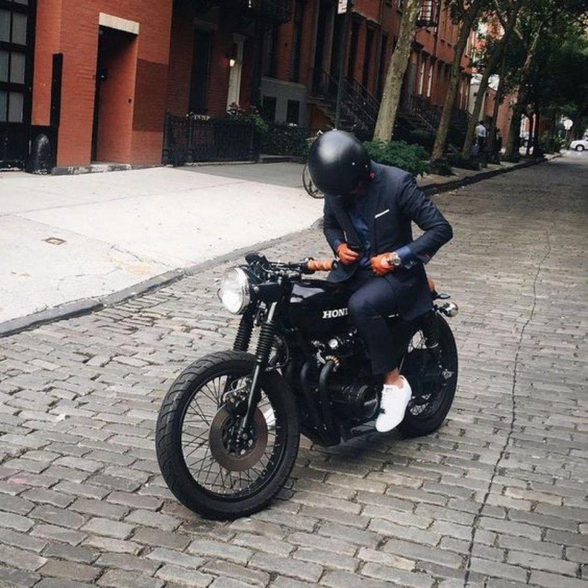 Стиль Cafe Racer одежда