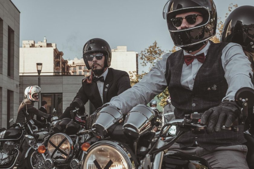 Distinguished gentleman's ride. москва