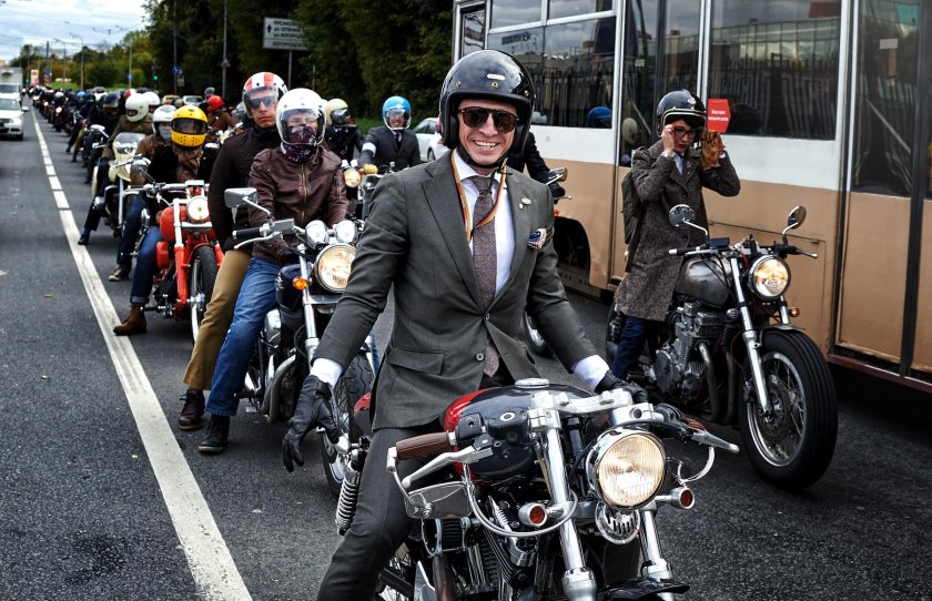 Distinguished Gentleman's Ride. Москва