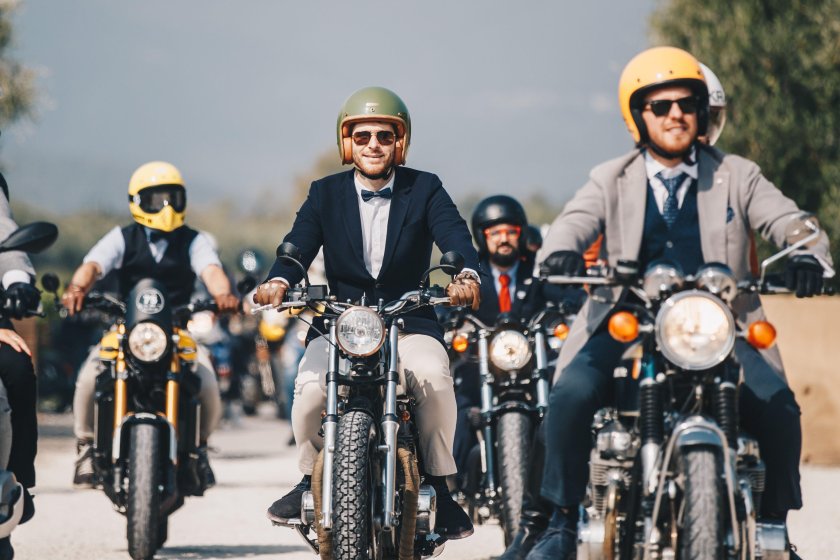 Мотоциклы в ретро стиле