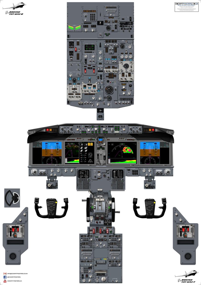 Boeing 737 кабина