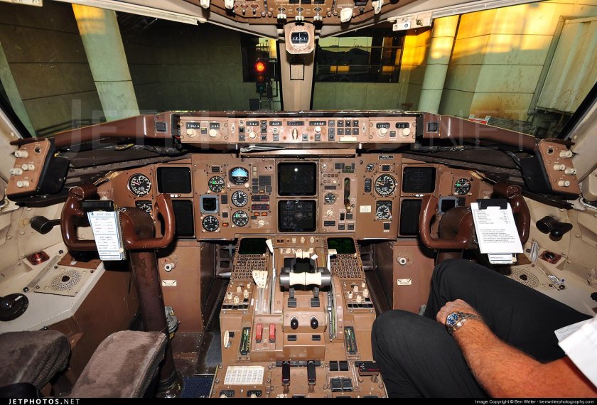 Boeing 767 кабина