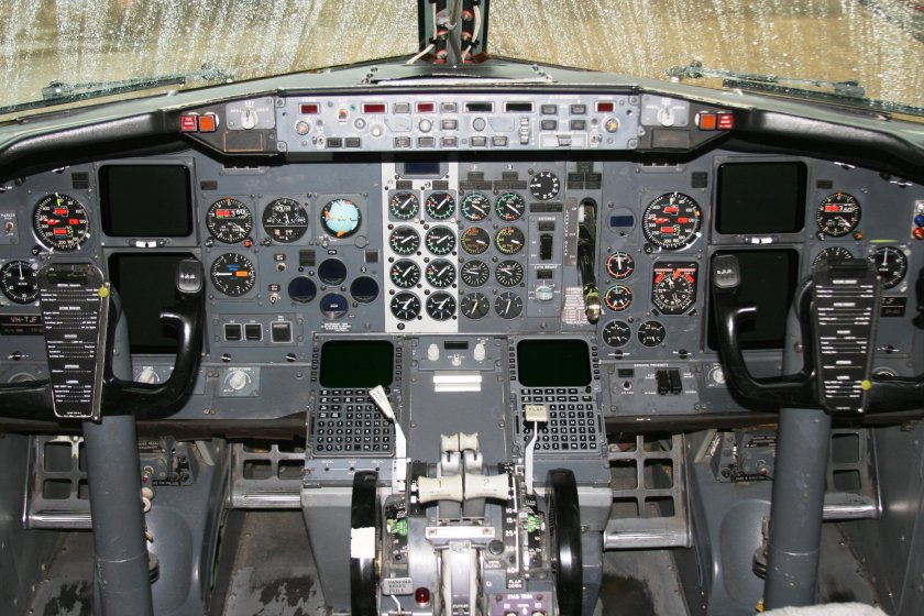 Boeing 737 кабина