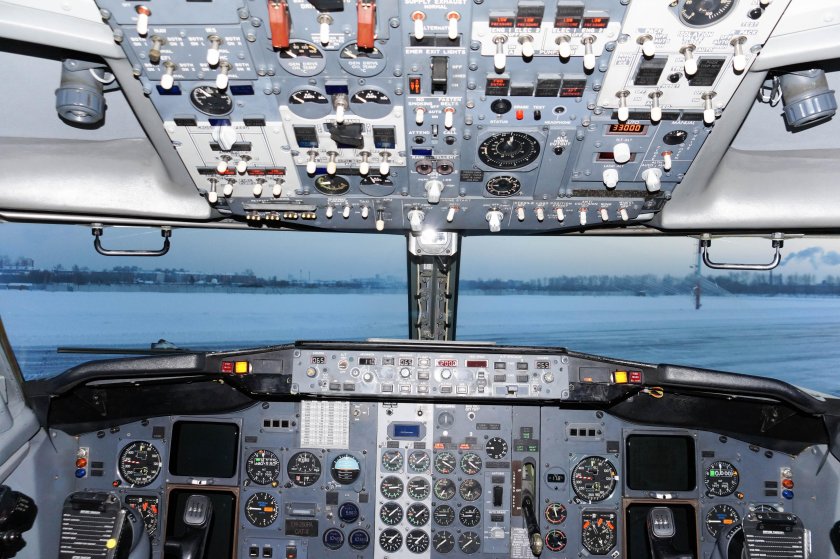 Boeing 737 кабина