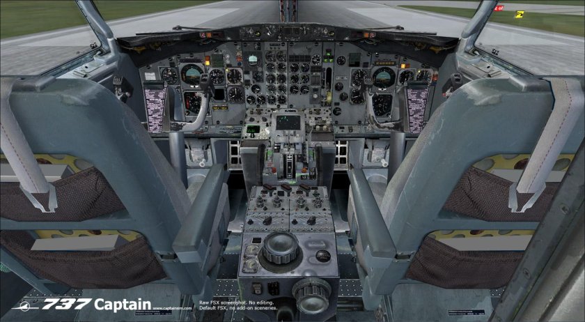 Boeing 737-500 кабина