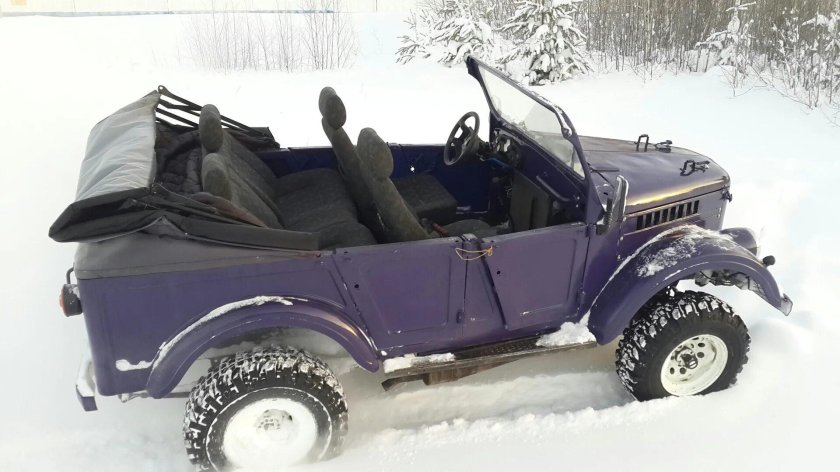 ГАЗ 69 голубой