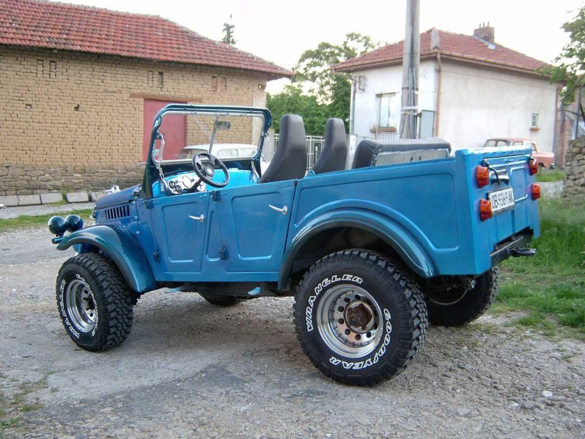 ГАЗ 69 голубой