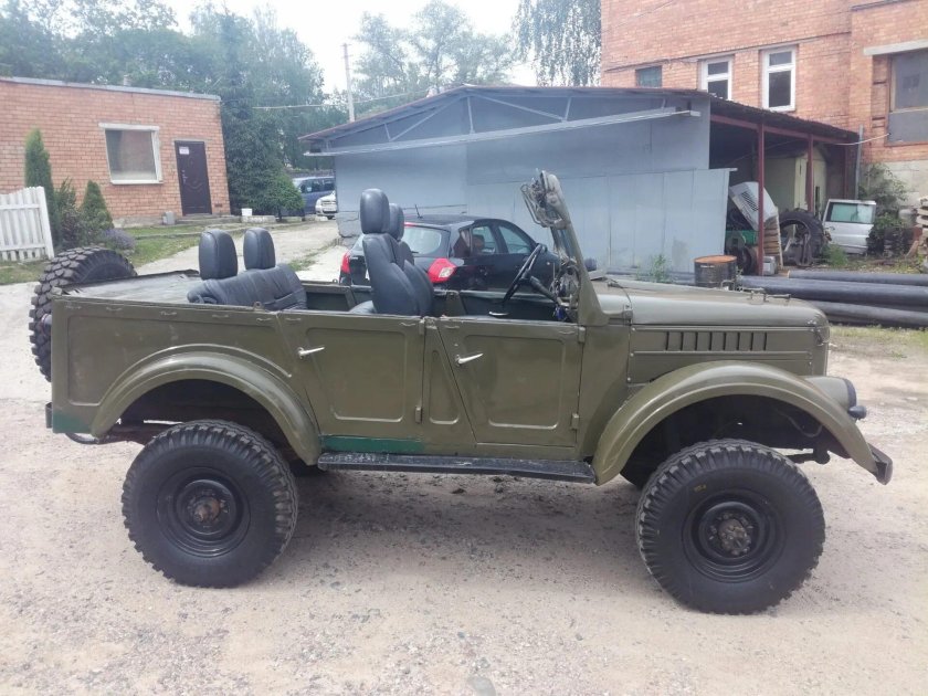 ГАЗ 69 салон