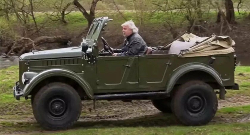 ГАЗ 69 кабриолет розовый