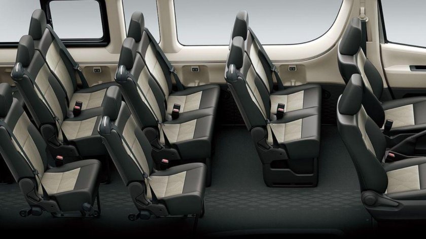 Тойота hiace 2021 салон