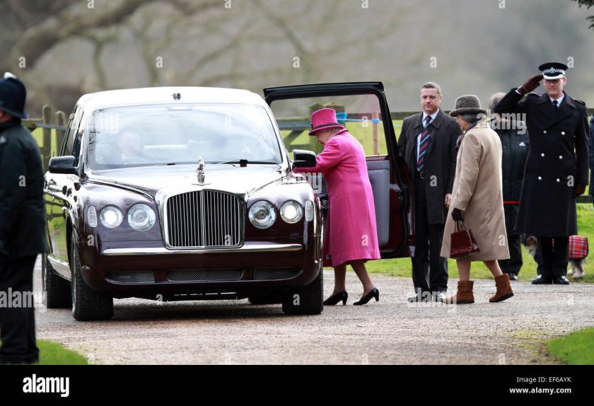 Bentley State Limousine Елизаветы II