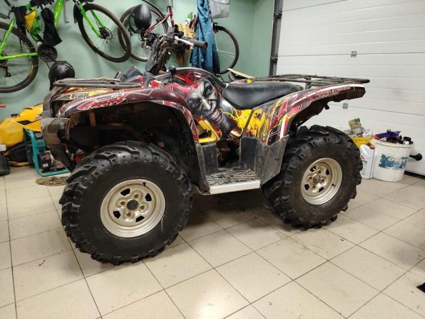 Квадроцикл ямаха гризли 700