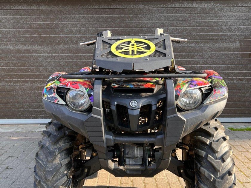 Вынос радиатора ямаха гризли 700