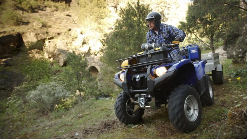 Ямаха Гризли 550