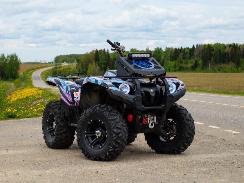 Ямаха Гризли 550