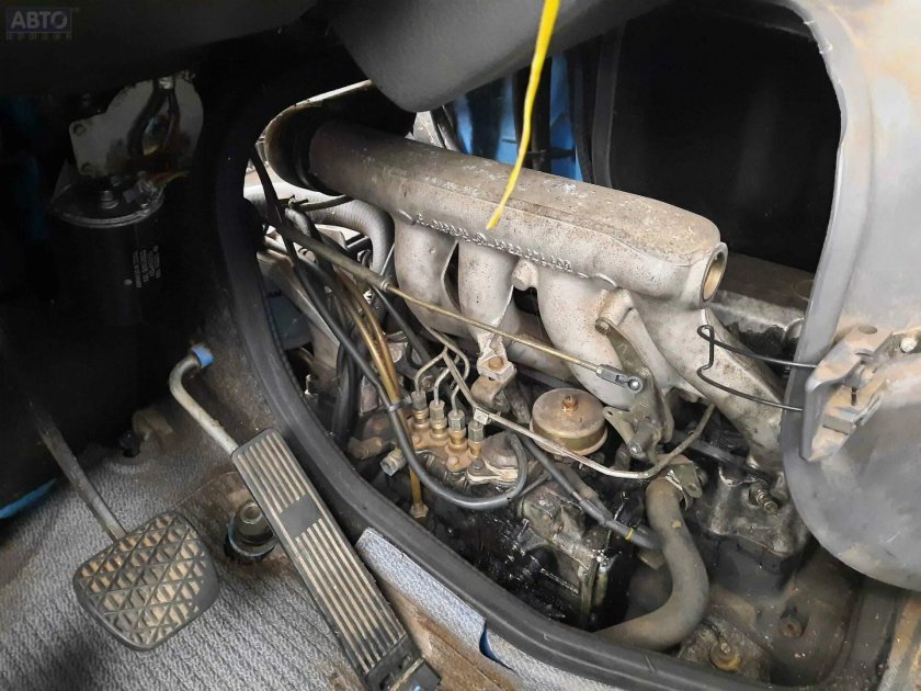 Мерседес 208d где сапун