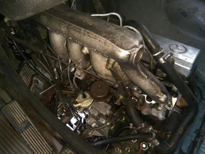 601 Мотор Мерседес