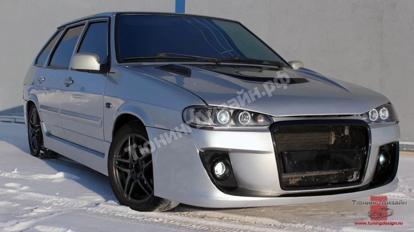 Обвес я робот на ВАЗ 2114