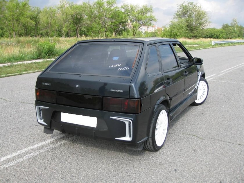 Бампер задний я робот ВАЗ 2114