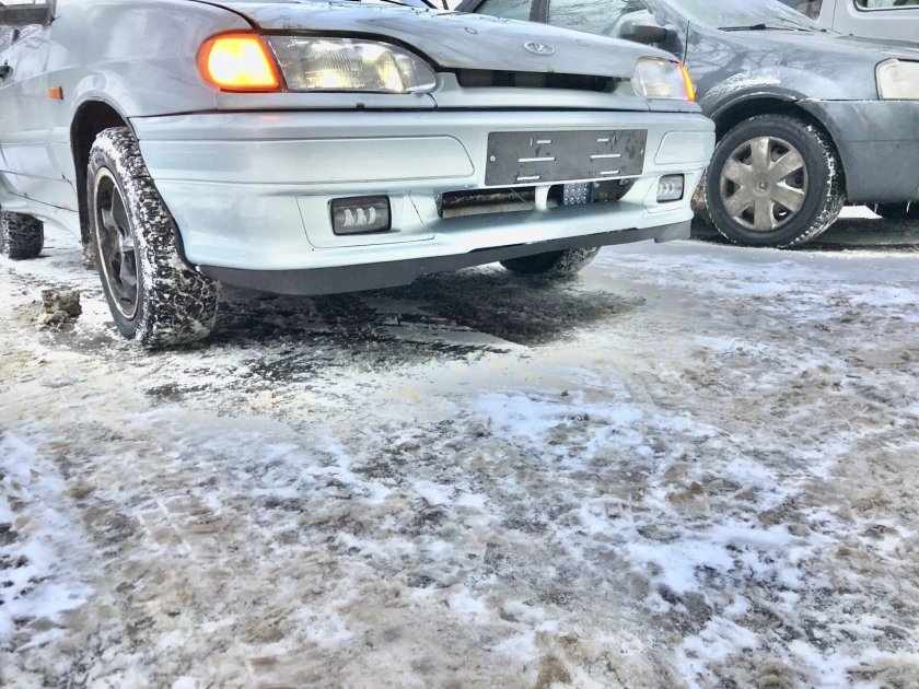 Губа Шевроле Круз на ВАЗ 2114