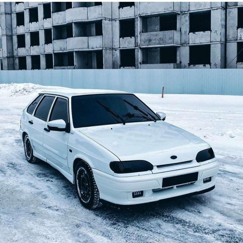 2114 Белая тюнинг