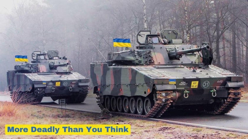 Шведская БМП cv90