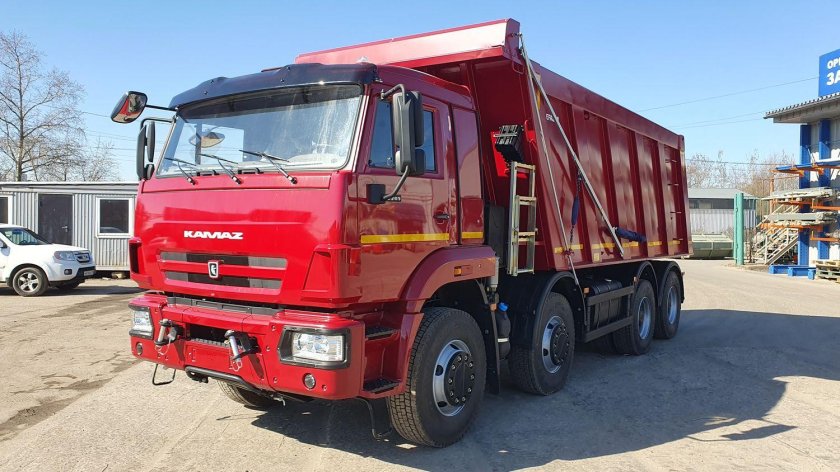 КАМАЗ самосвал 8х4 65201
