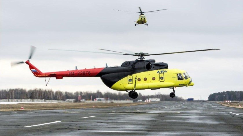 Ми-8 вертолёт