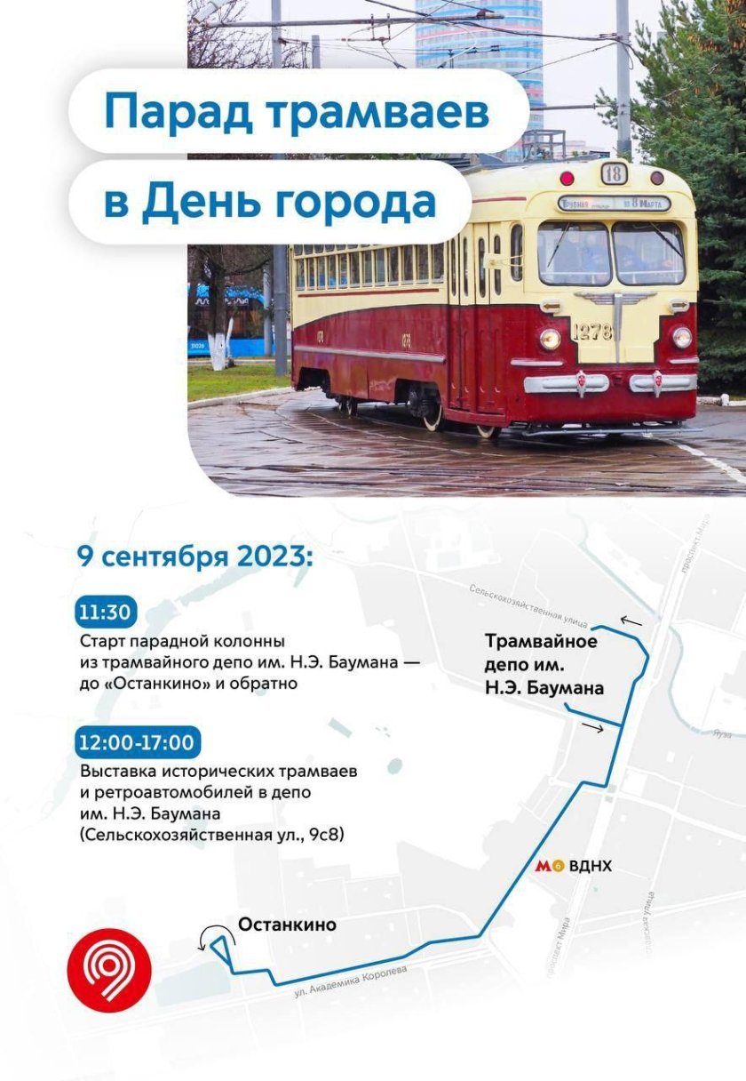 Парад трамваев