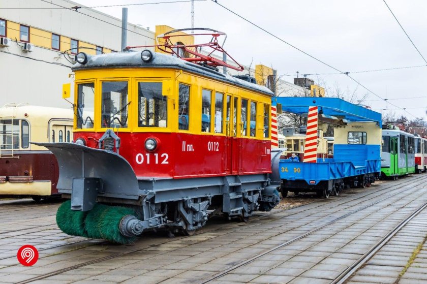 Парад трамваев в Москве