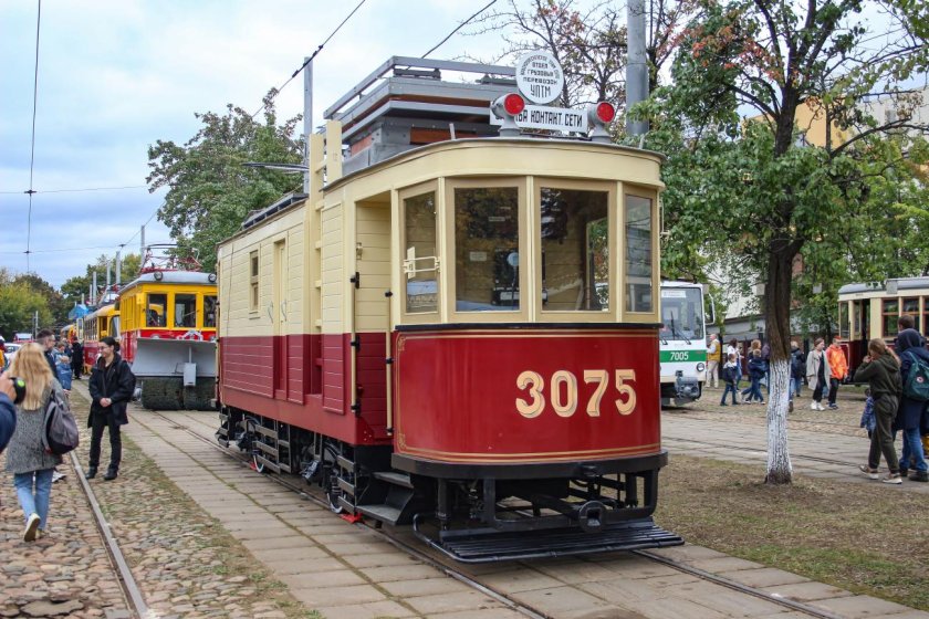 Трамвайная выставка в Москве