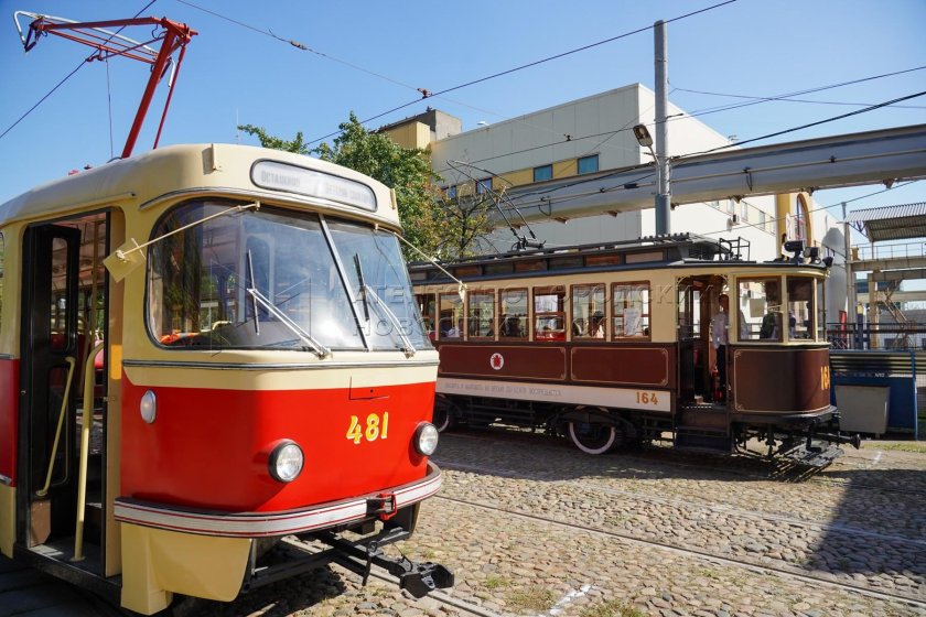 Парад трамваев в москве