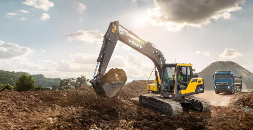 Экскаватор Volvo ec140blc