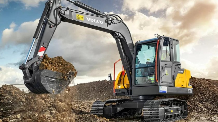 Экскаватор «Volvo ec220dlr»