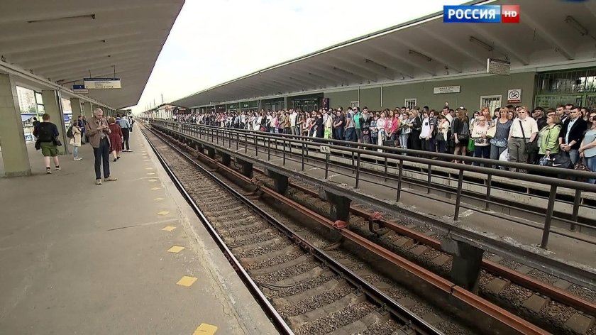 Московский метрополитен станция выхино