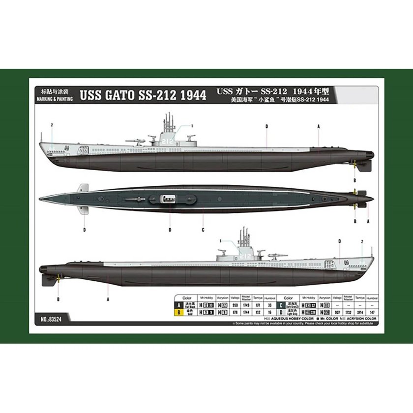 Подводная лодка Гато ss212