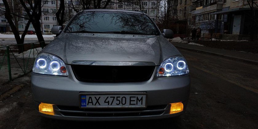 Оптика на Шевроле Лачетти хэтчбек