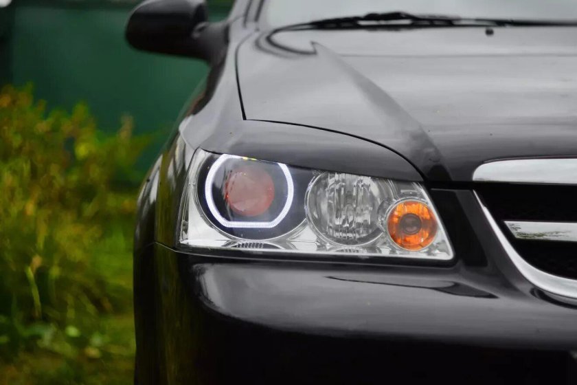 Chevrolet Lacetti фары с линзами