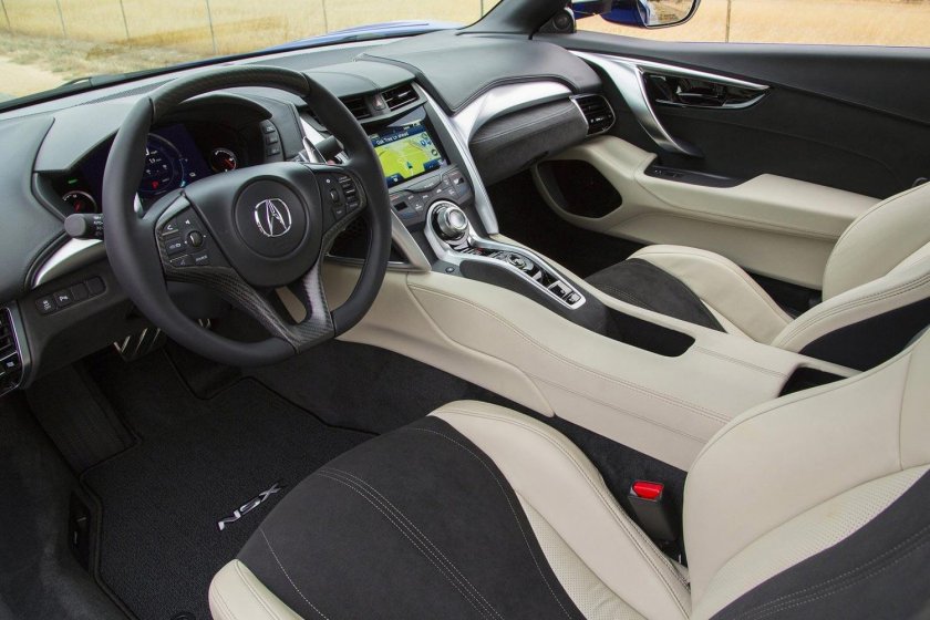 Acura NSX 2017 салон