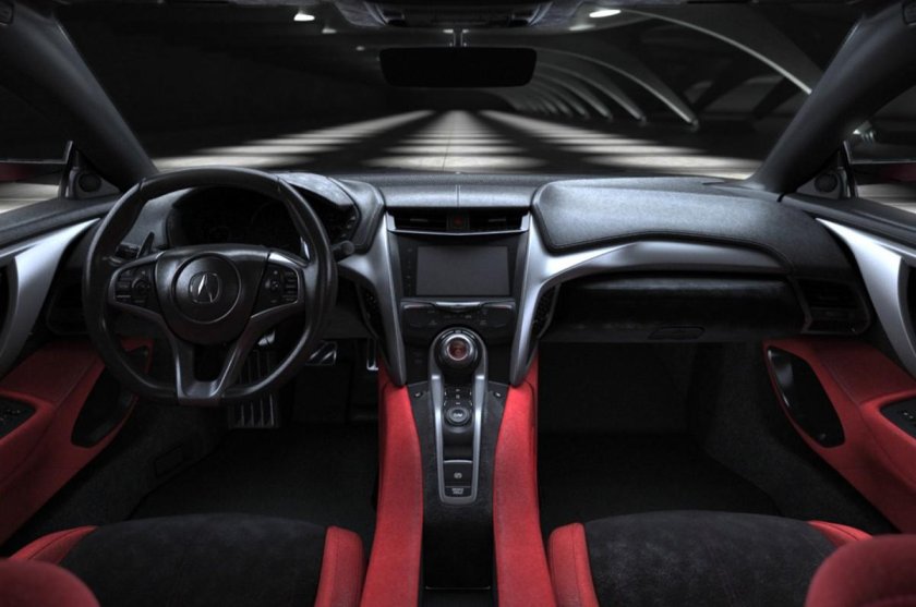 Acura NSX 2017 салон