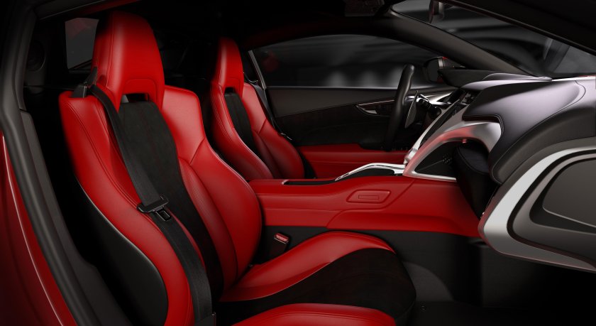 Acura NSX 2017 салон
