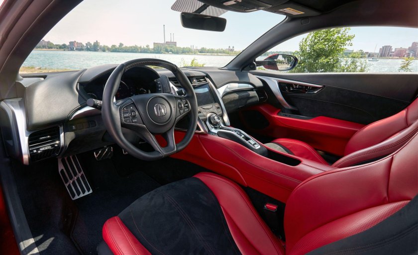 Acura NSX 2017 салон
