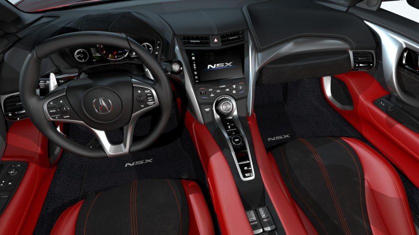 Acura NSX 2017 салон
