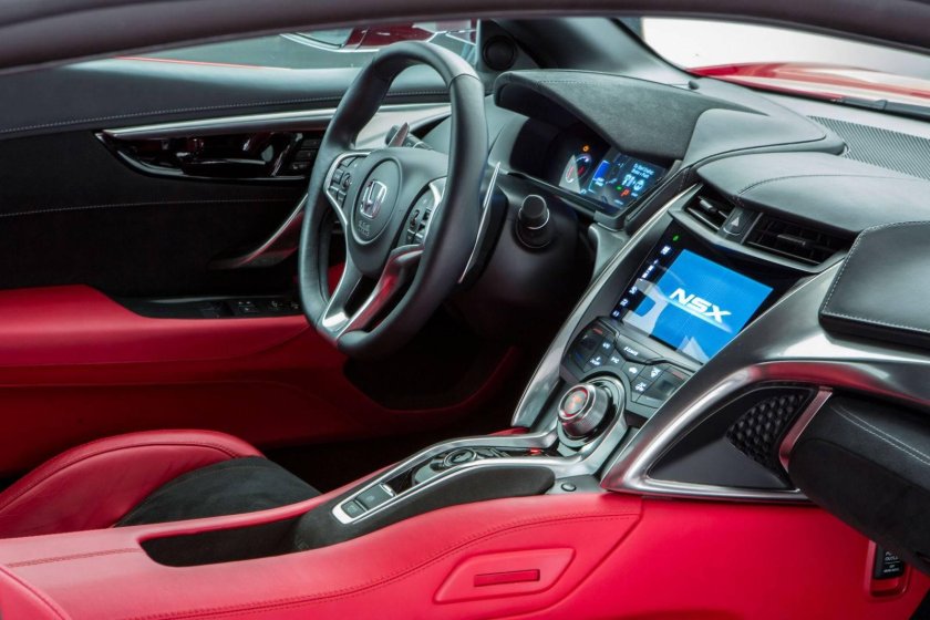 Honda NSX 2022 салон