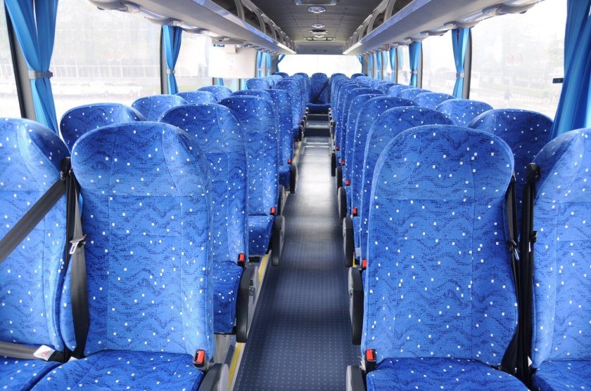 Yutong zk6122h9 салон