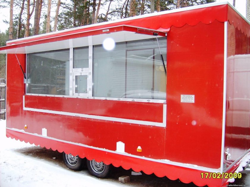 Прицеп ларек (Купава)